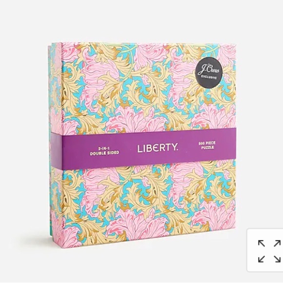Jcrew Two-sided puzzle in Liberty® print - Picture 2 of 3